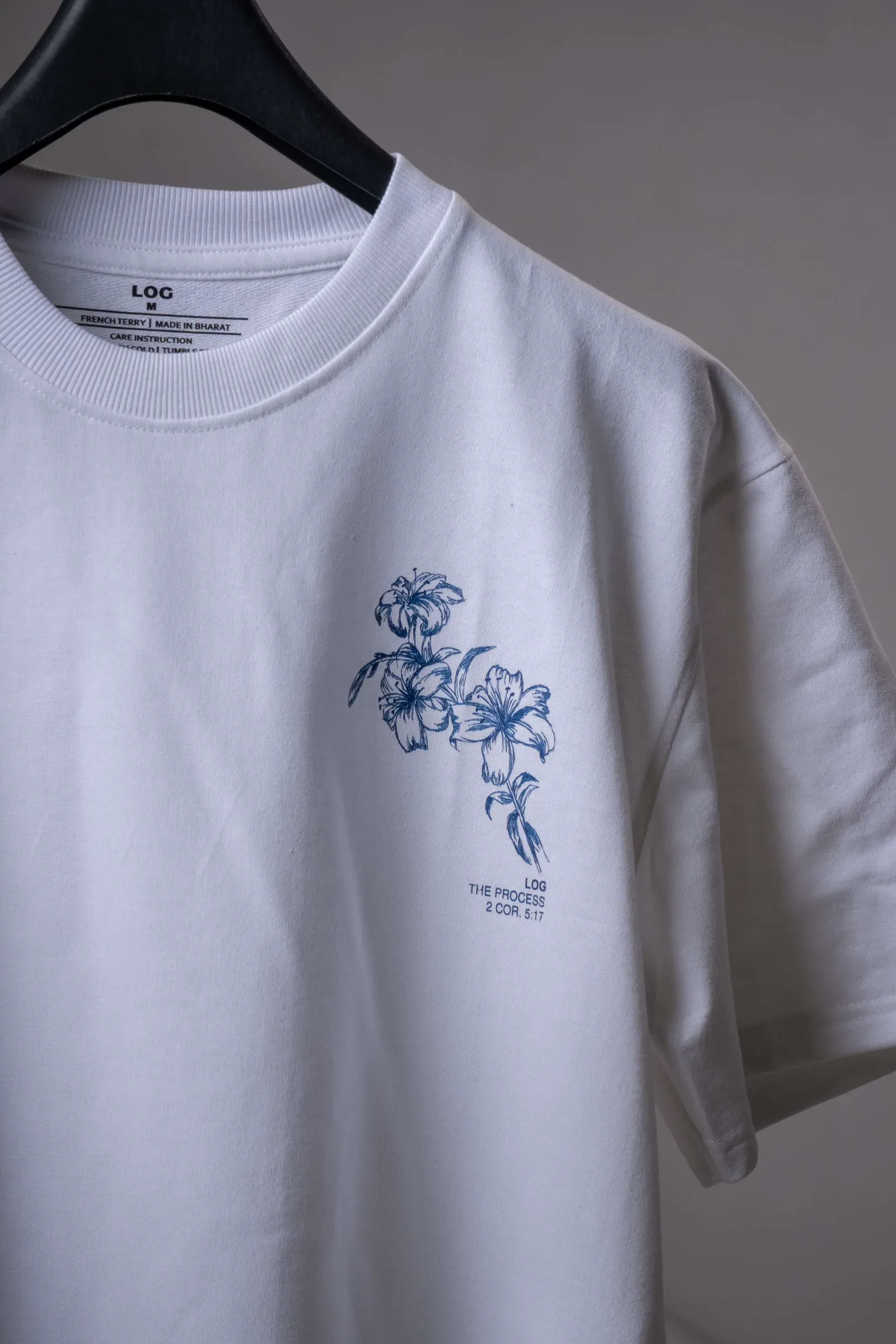 LOG Born Again T-shirt – white