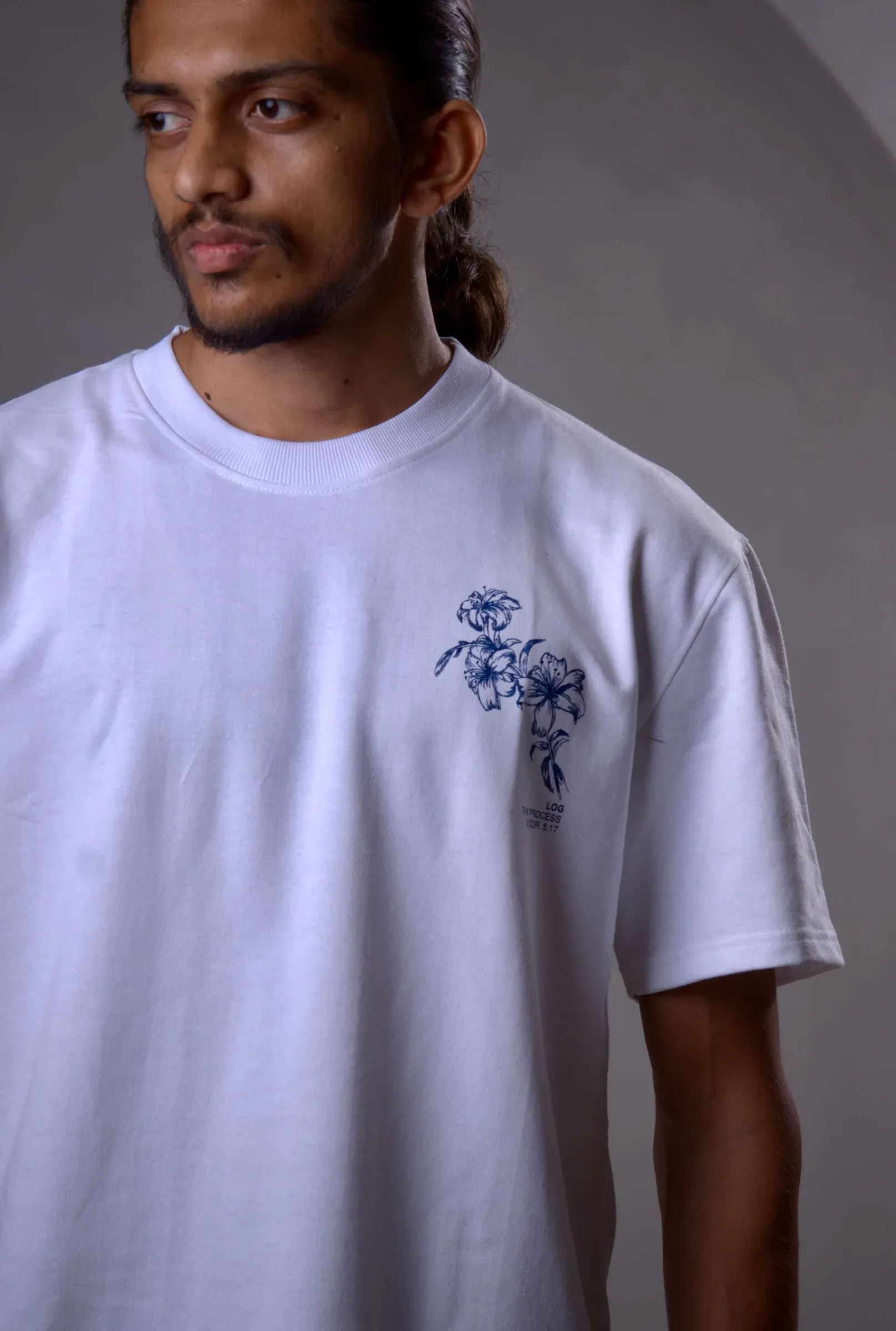 LOG Born Again T-shirt – white