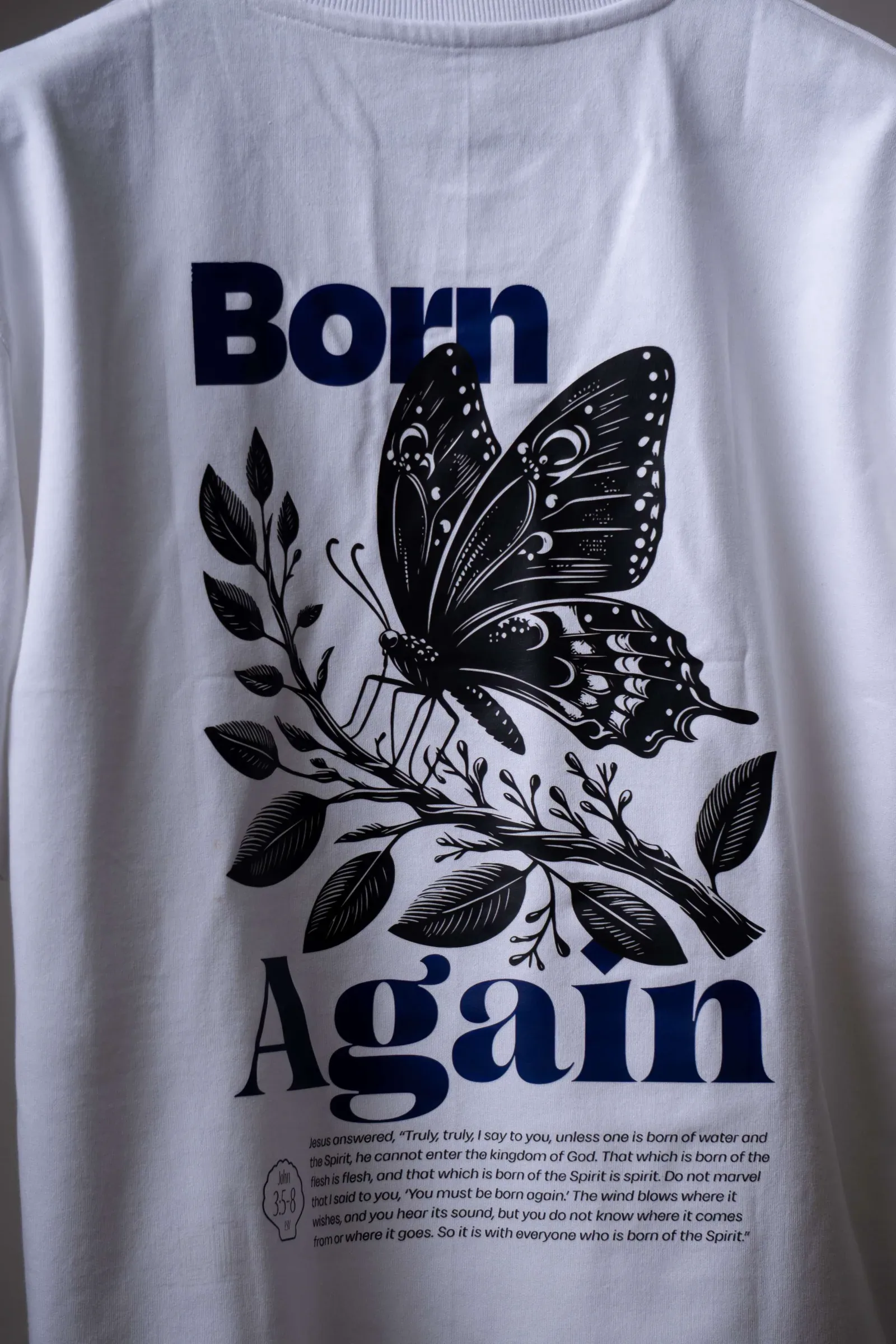 LOG Born Again T-shirt – white