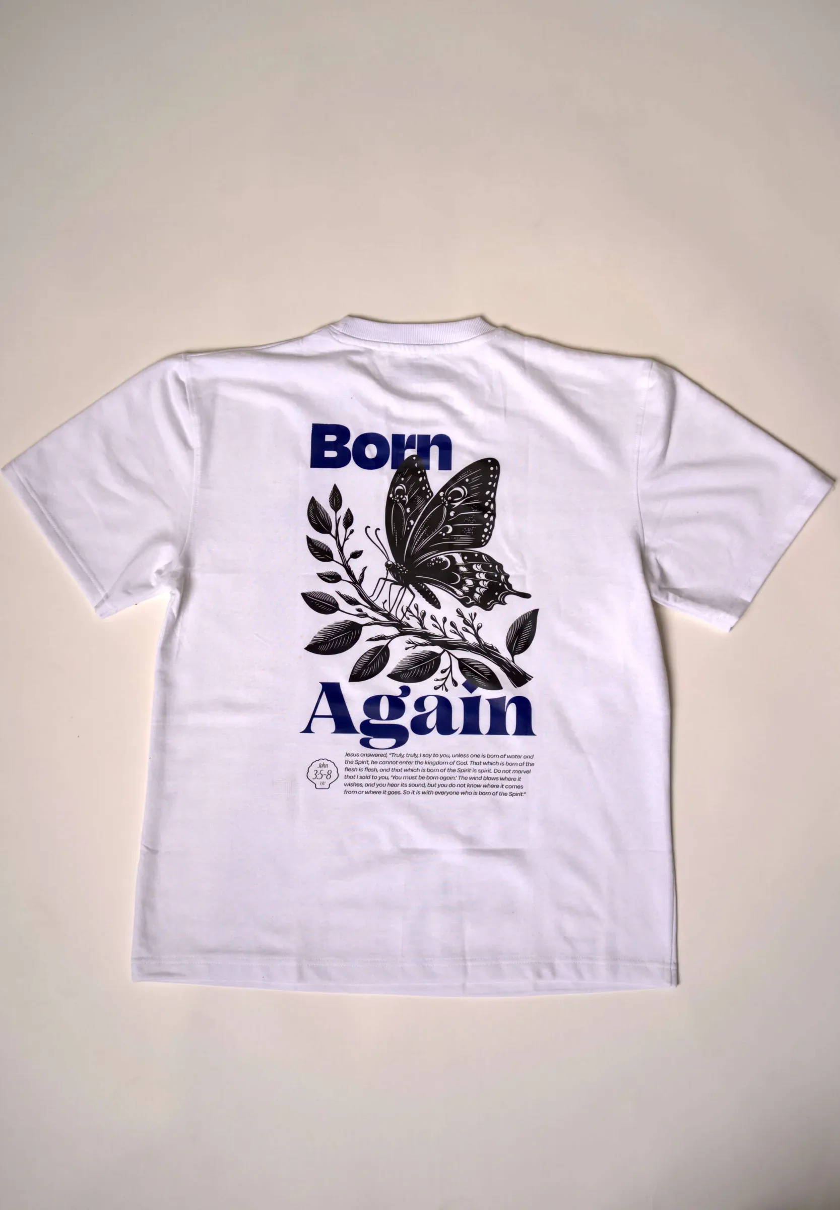 LOG Born Again T-shirt – white