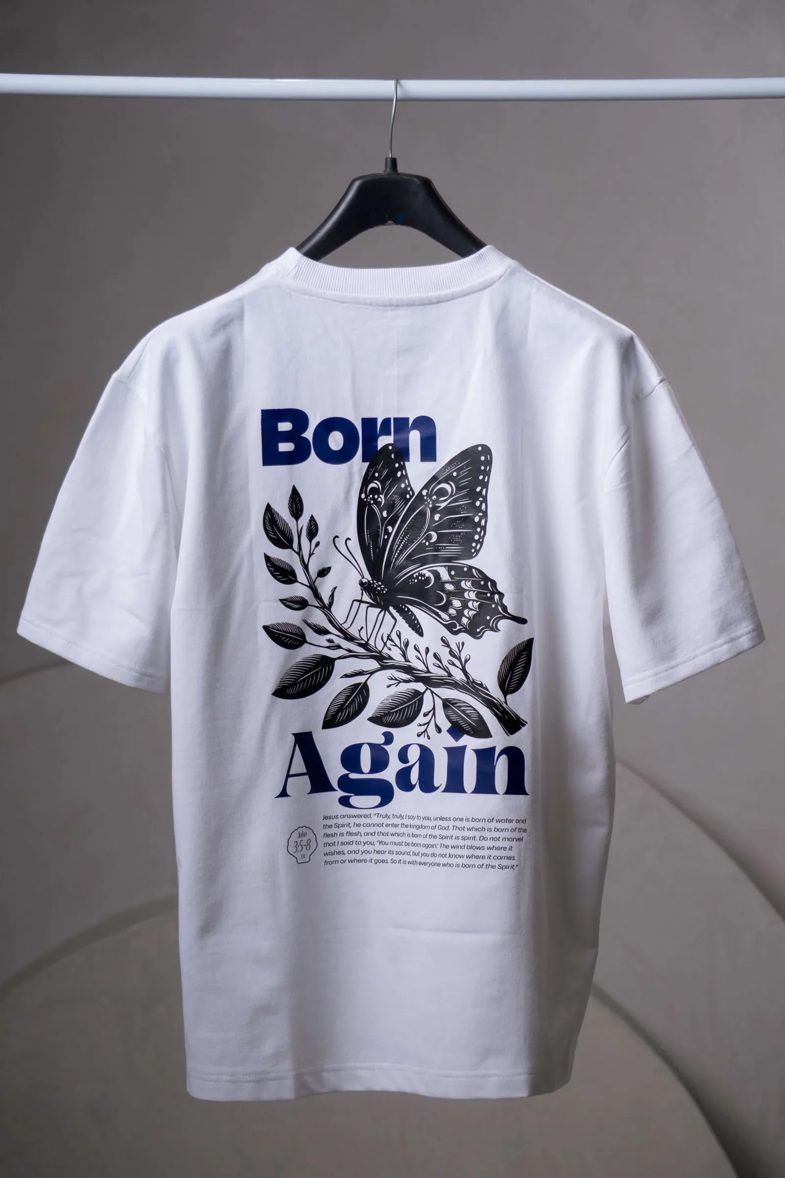 LOG Born Again T-shirt – white