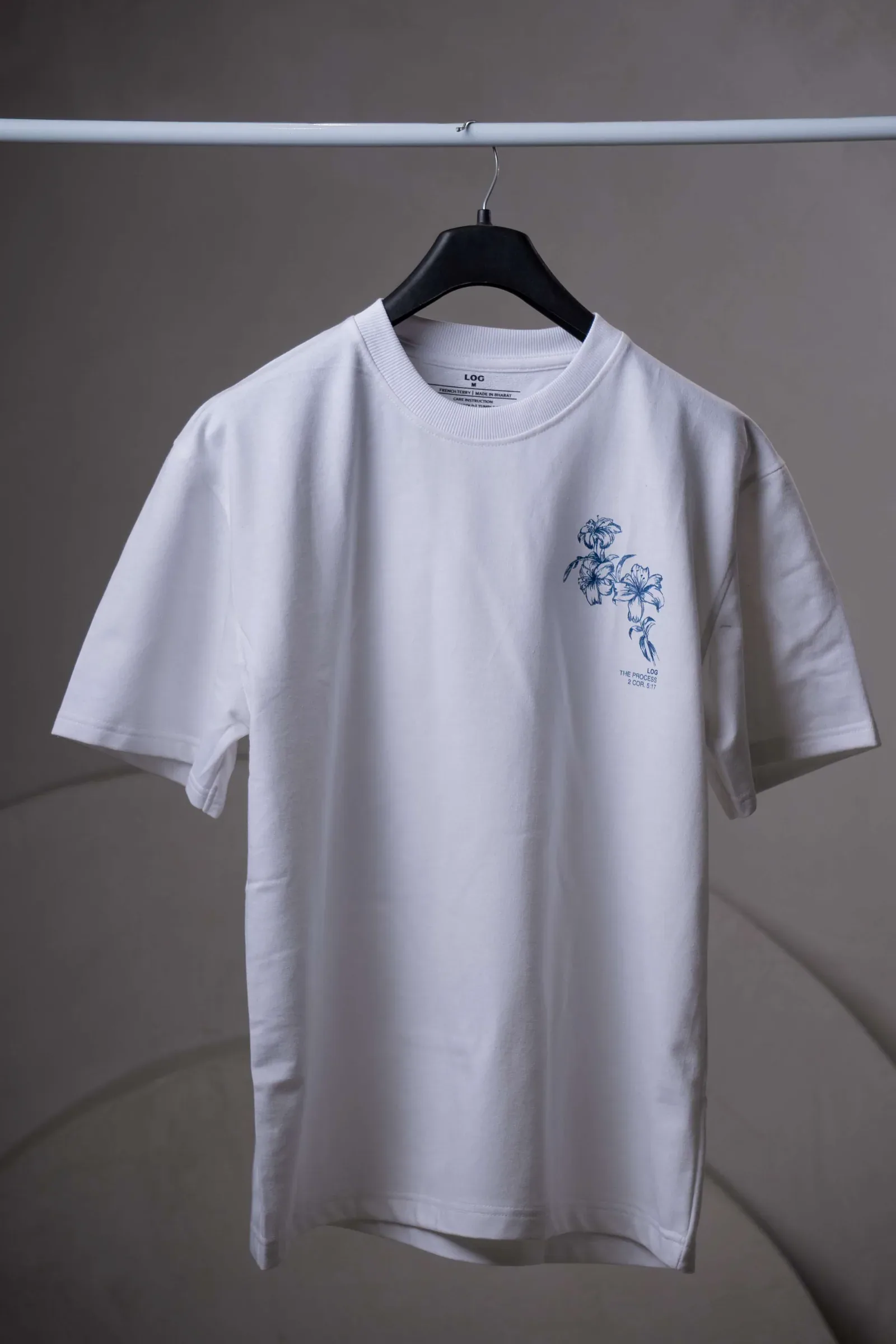 LOG Born Again T-shirt – white