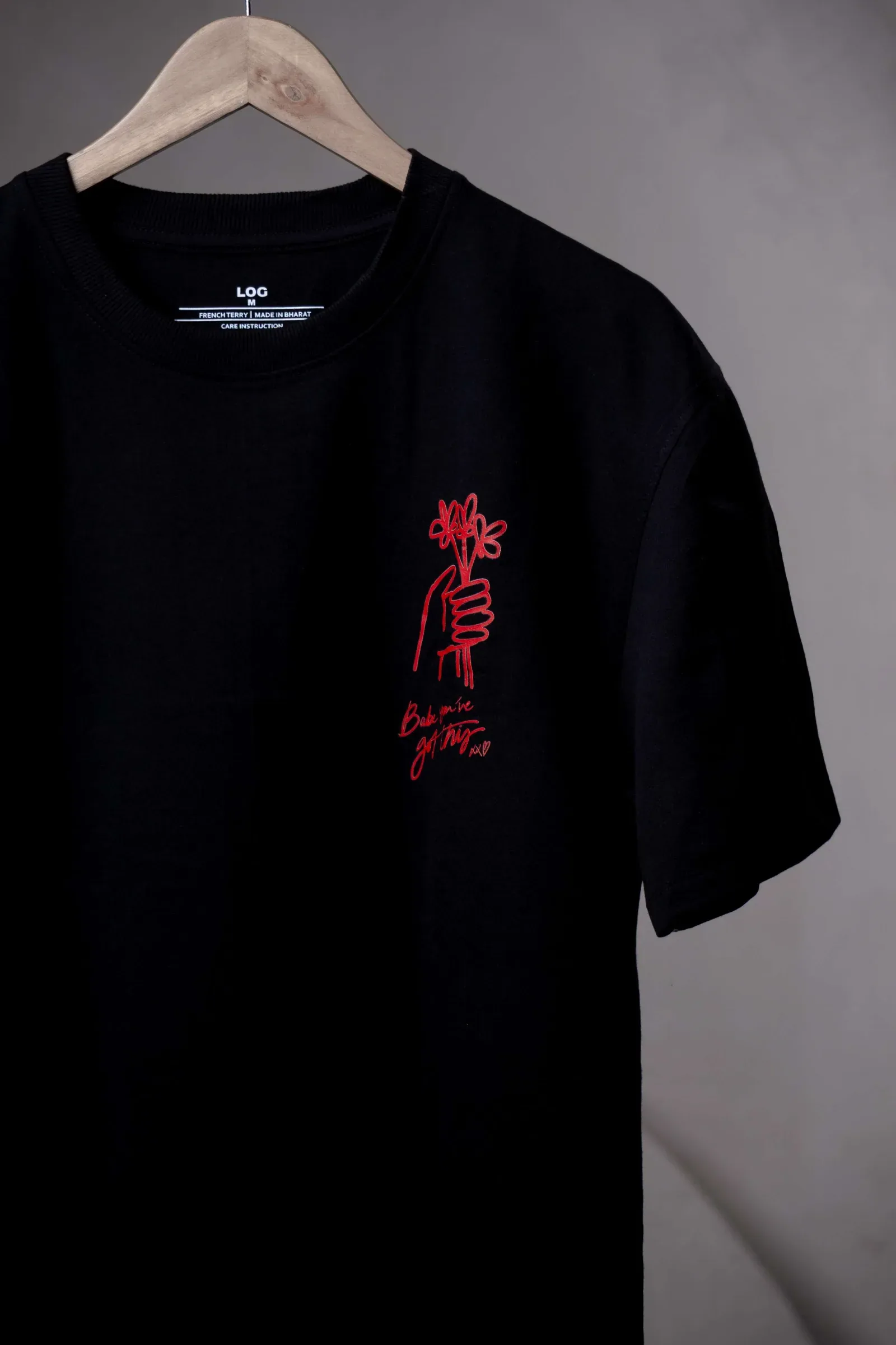 LOG Make Love T-shirt – black