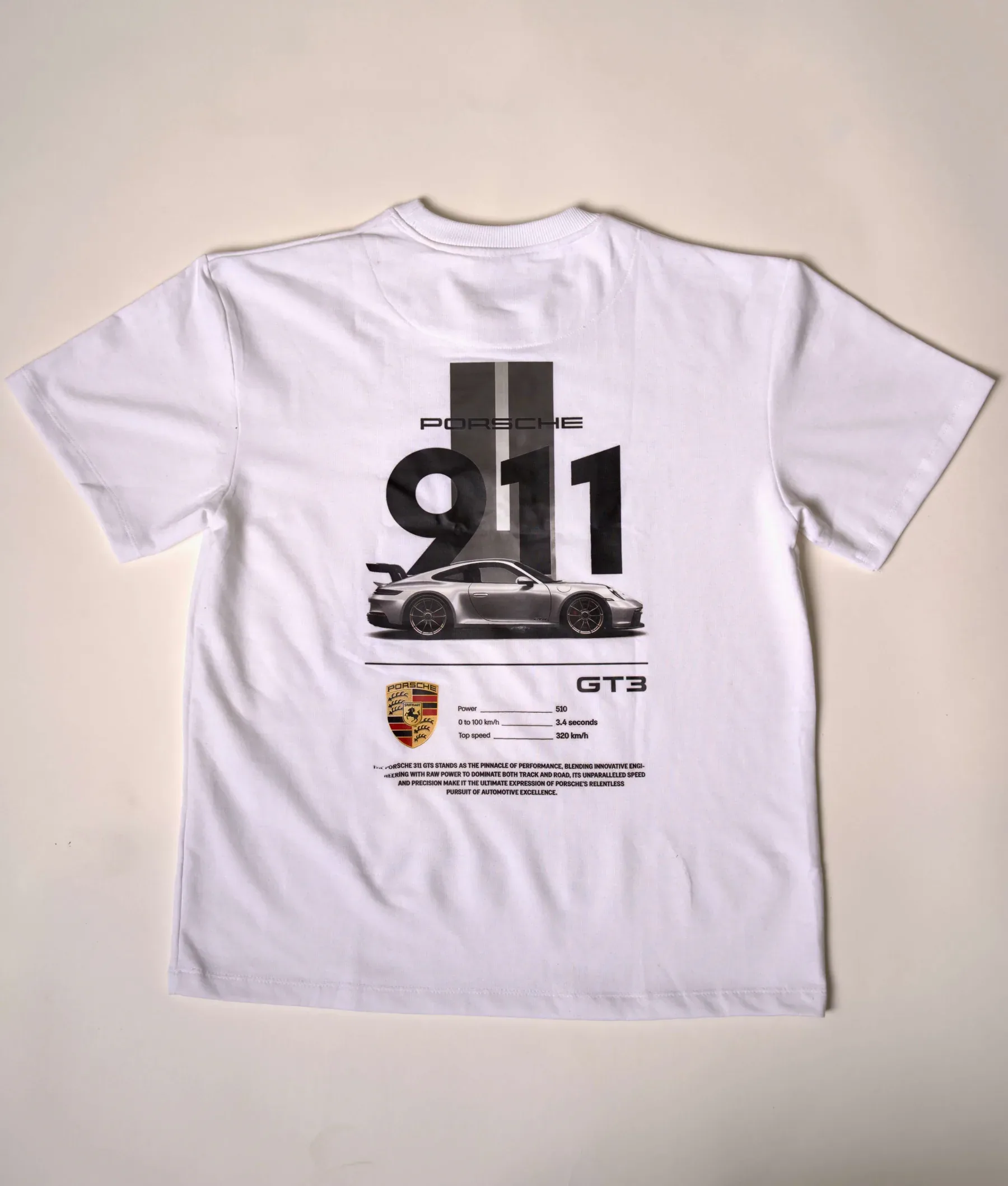 LOG Porsche 911 T-shirt – white