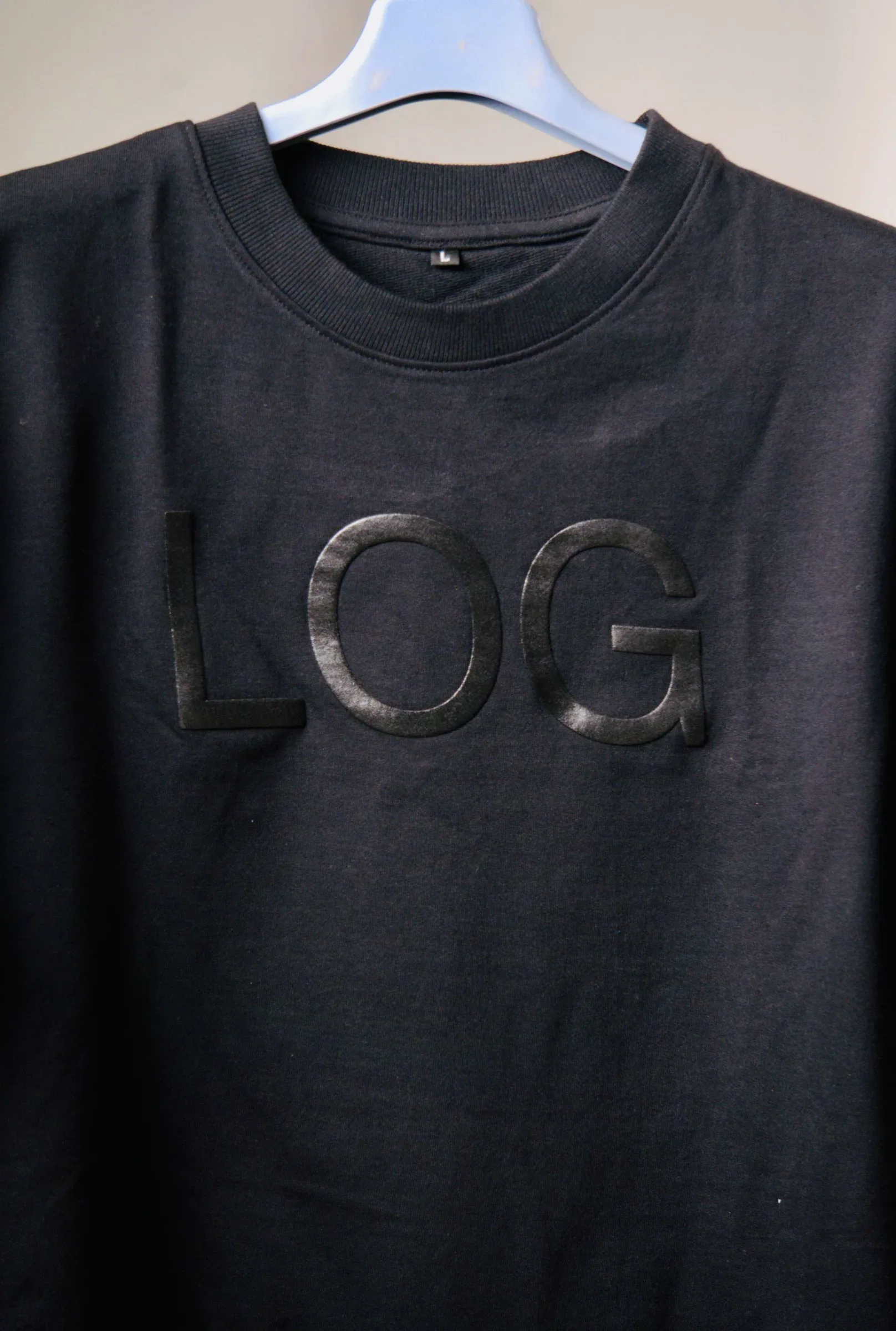Black Oversized T-shirt – black