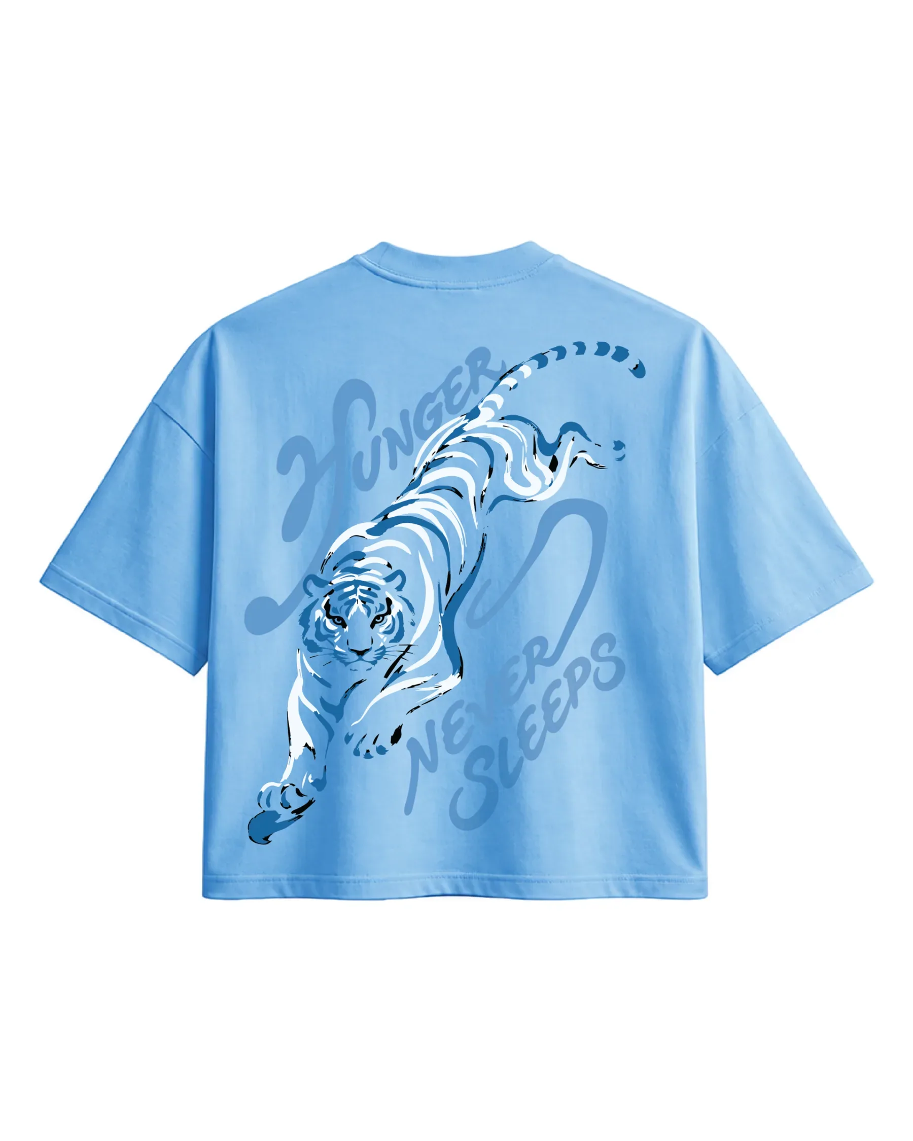 Eyes on the Prey Oversized Tee – blues